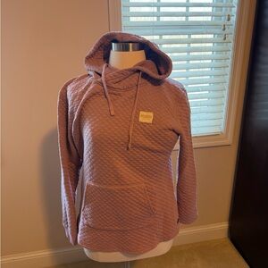 Breckenridge Quilted Pink Hoodie